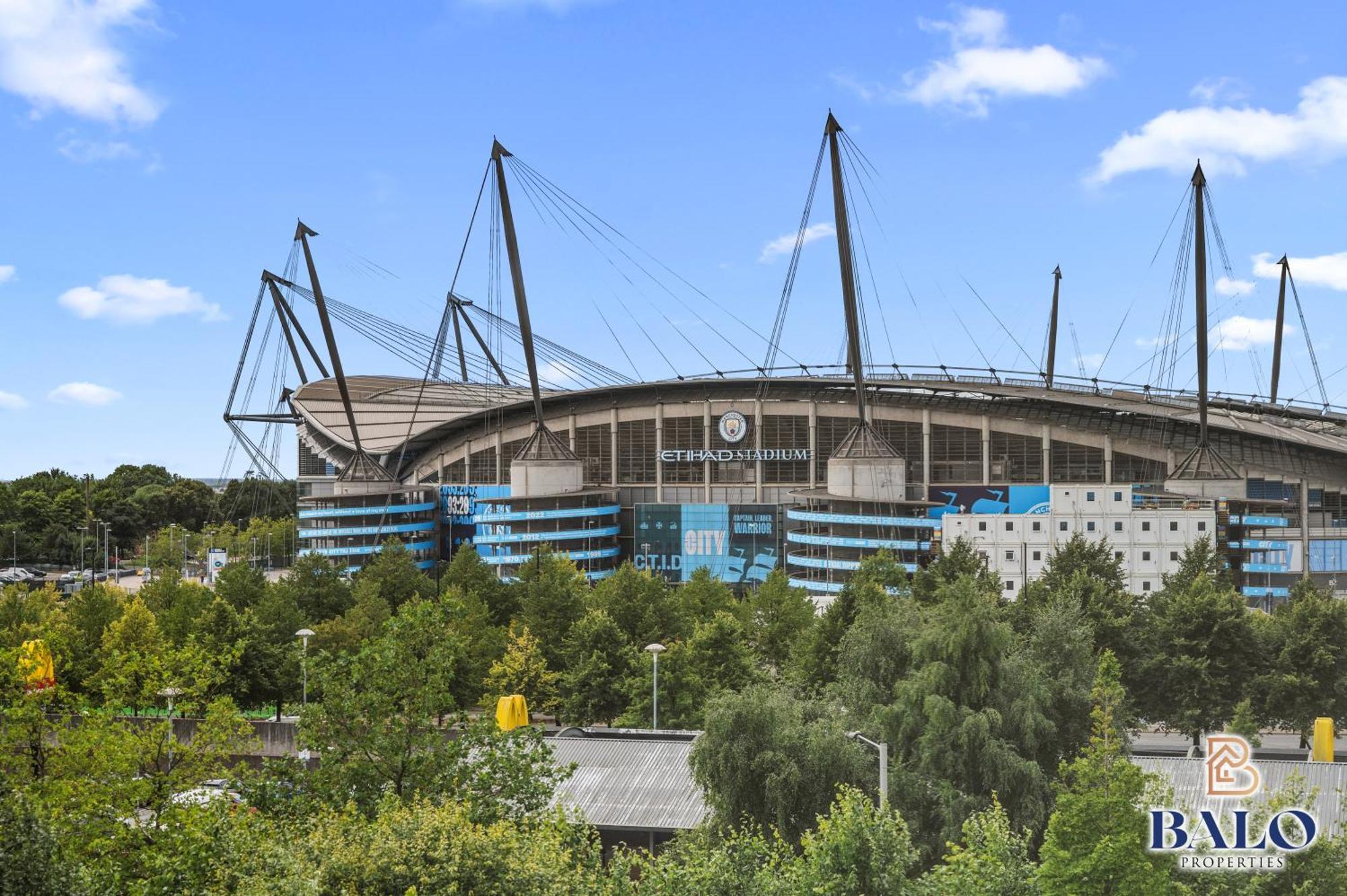 Modern Spacious 2Bedroom Apartment Great! Location By Etihad Mancity Stadium& Coop Live Arena Manchester Kültér fotó